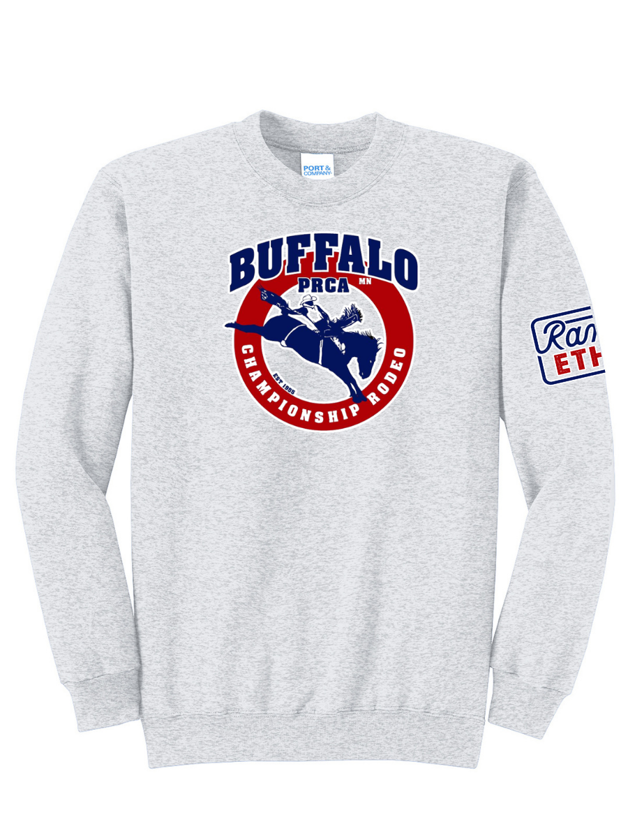 Buffalo Rodeo PRCA Crewneck