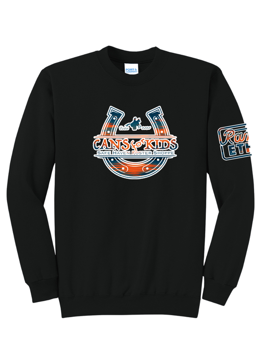 Cans for Kids Sunset Logo Crewneck