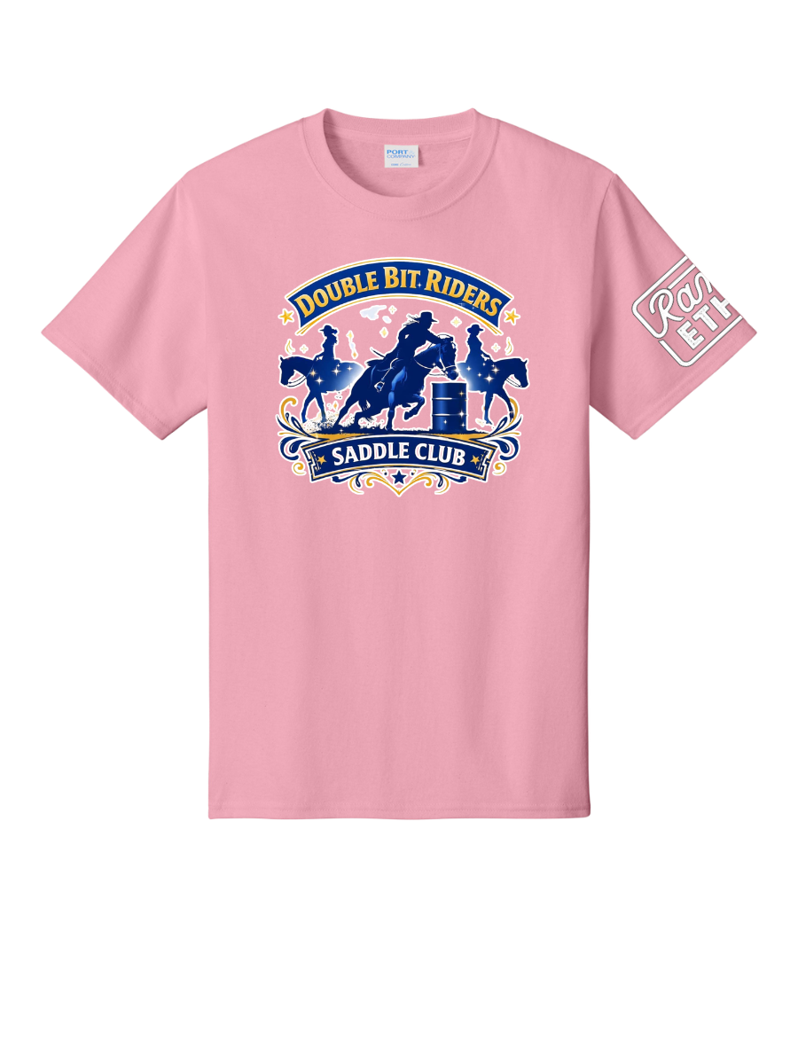 Double Bit Riders Logo Tee
