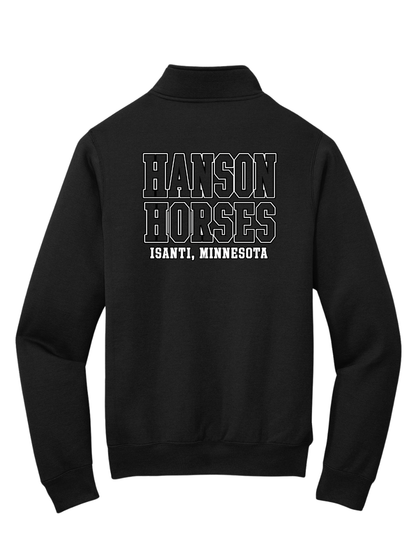 Hanson Horses Logo Quarterzip