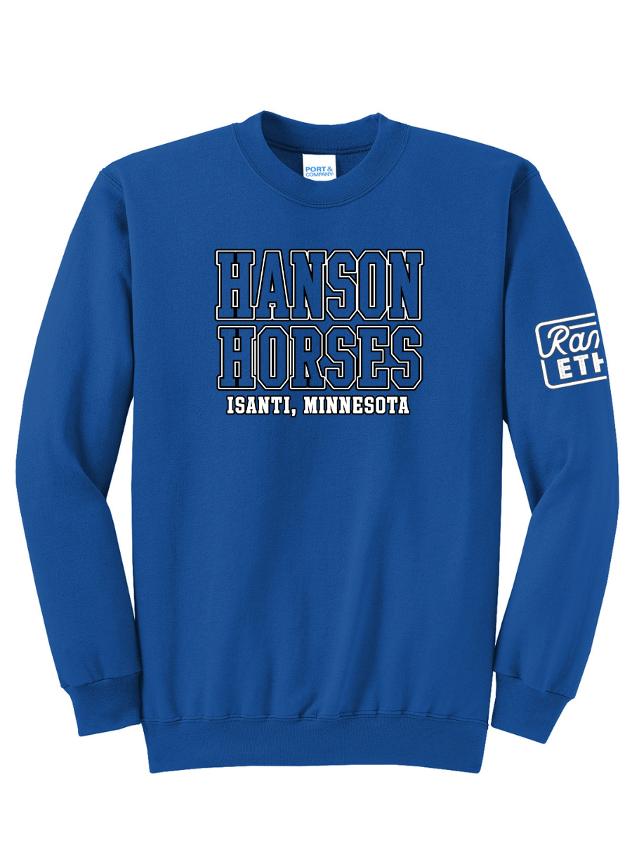 Hanson Horses Logo Crewneck