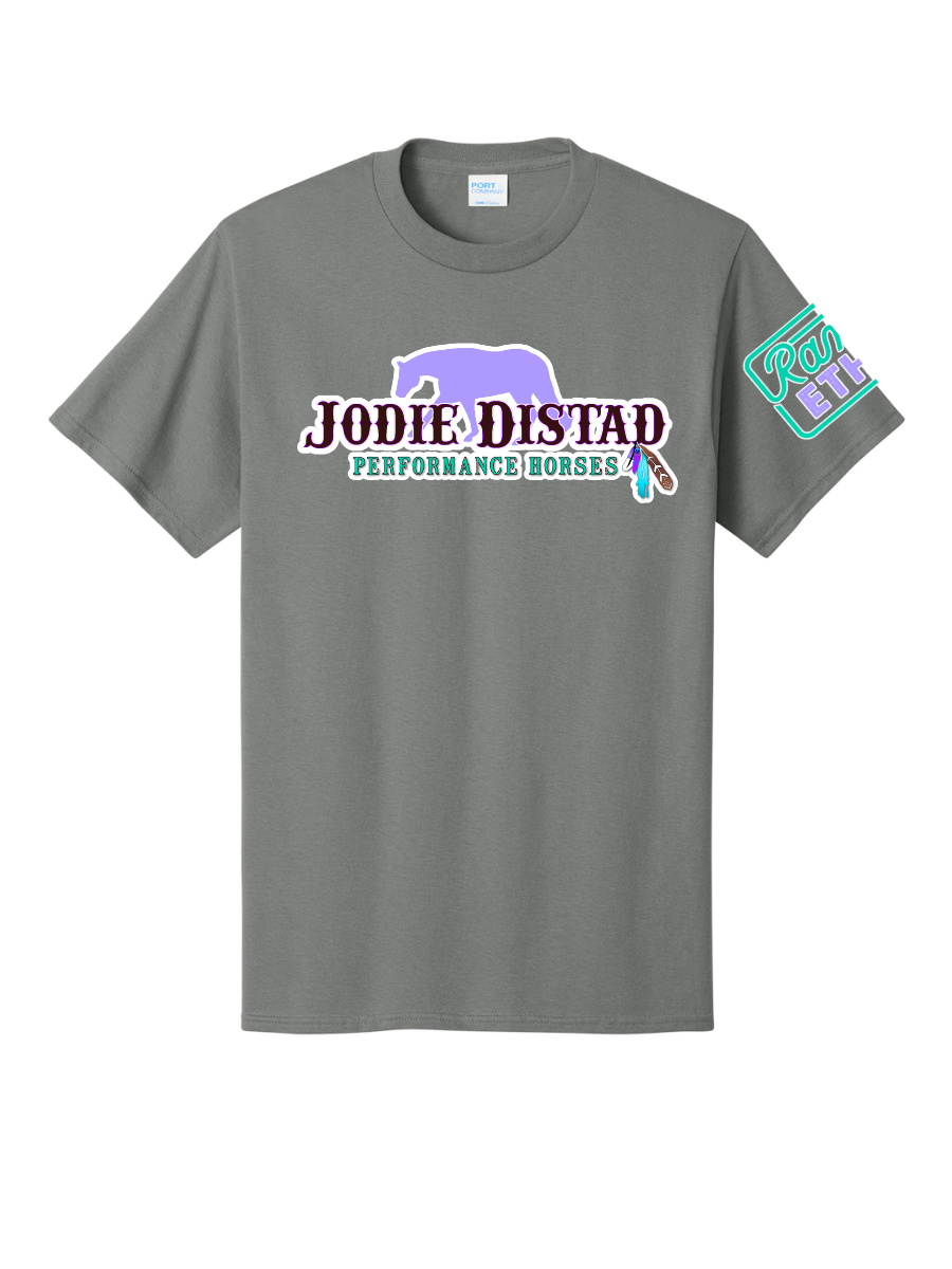 Jodie Distad Performance Horses Logo Tee