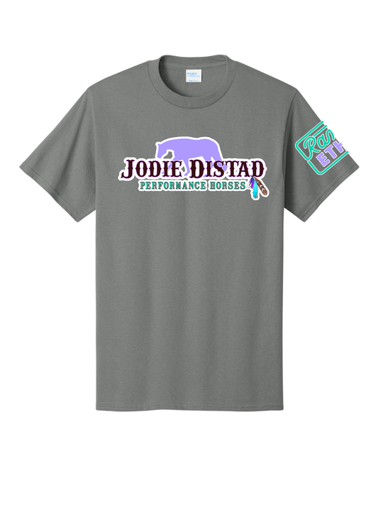 Jodie Distad Performance Horses Logo Tee