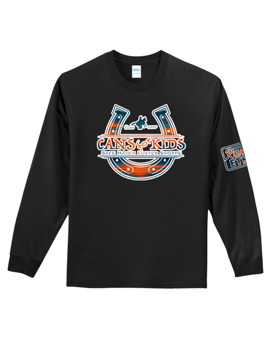 Cans for Kids Sunset Logo Long Sleeve