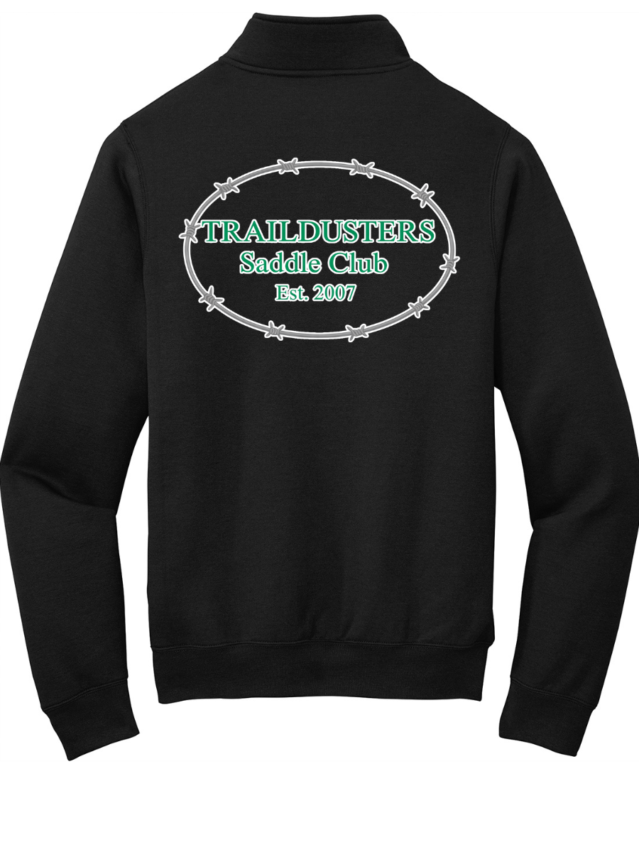 Trail Dusters Logo Quarterzip