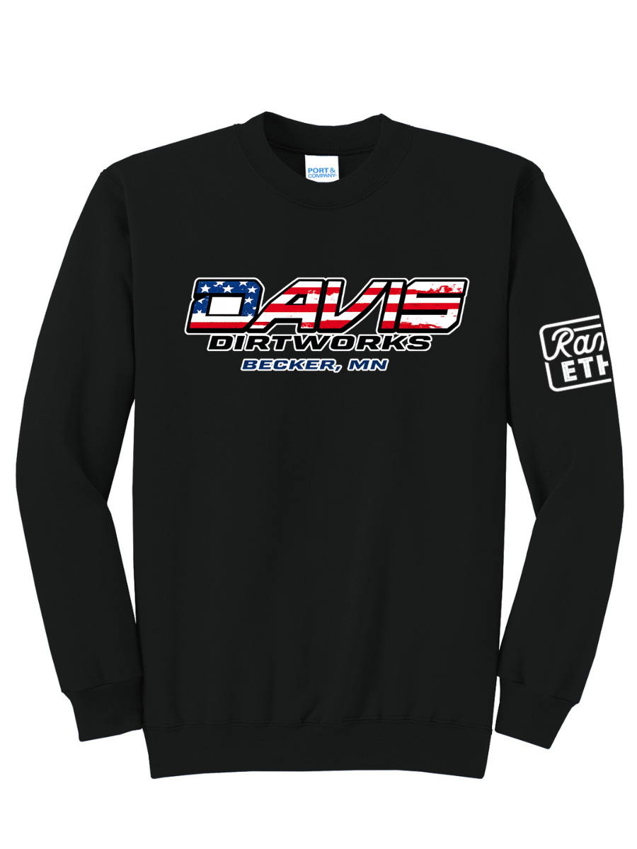 Davis Dirtworks Logo Crewneck