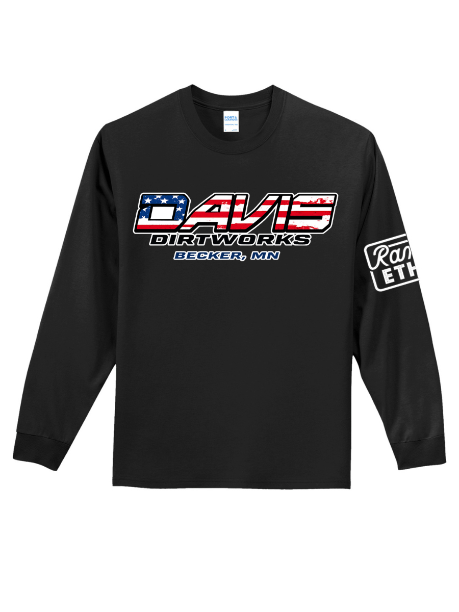 Davis Dirtworks Logo Long Sleeve