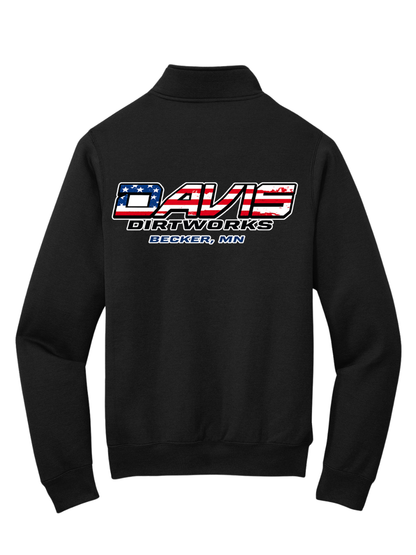 Davis Dirtworks Logo Quarterzip