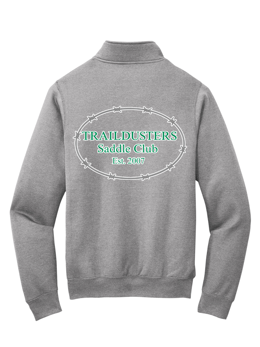 Trail Dusters Logo Quarterzip