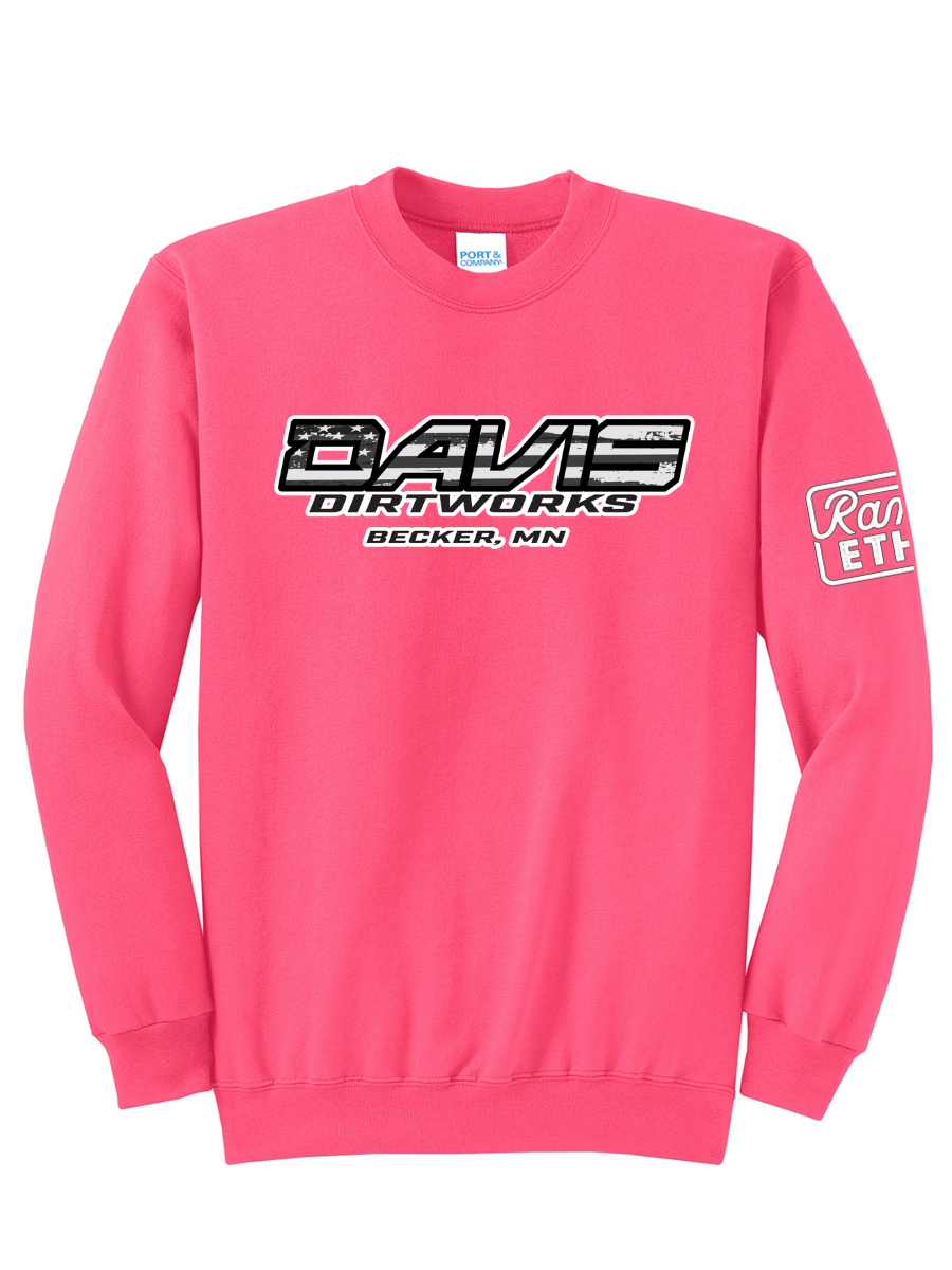 Davis Dirtworks Logo Crewneck