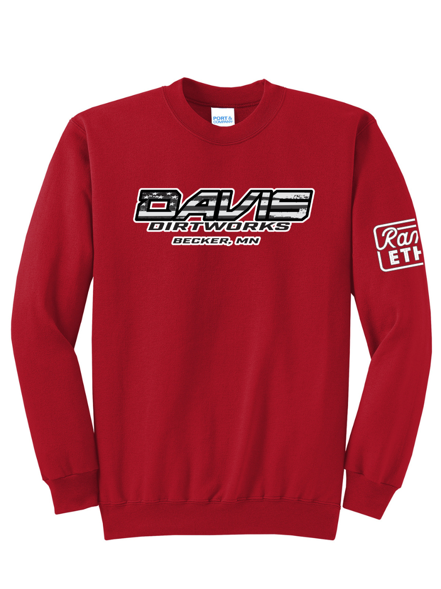 Davis Dirtworks Logo Crewneck