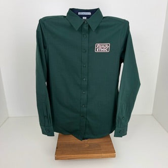 **LIMITED EDITION Dark Green Button Up WOMENS Sizes