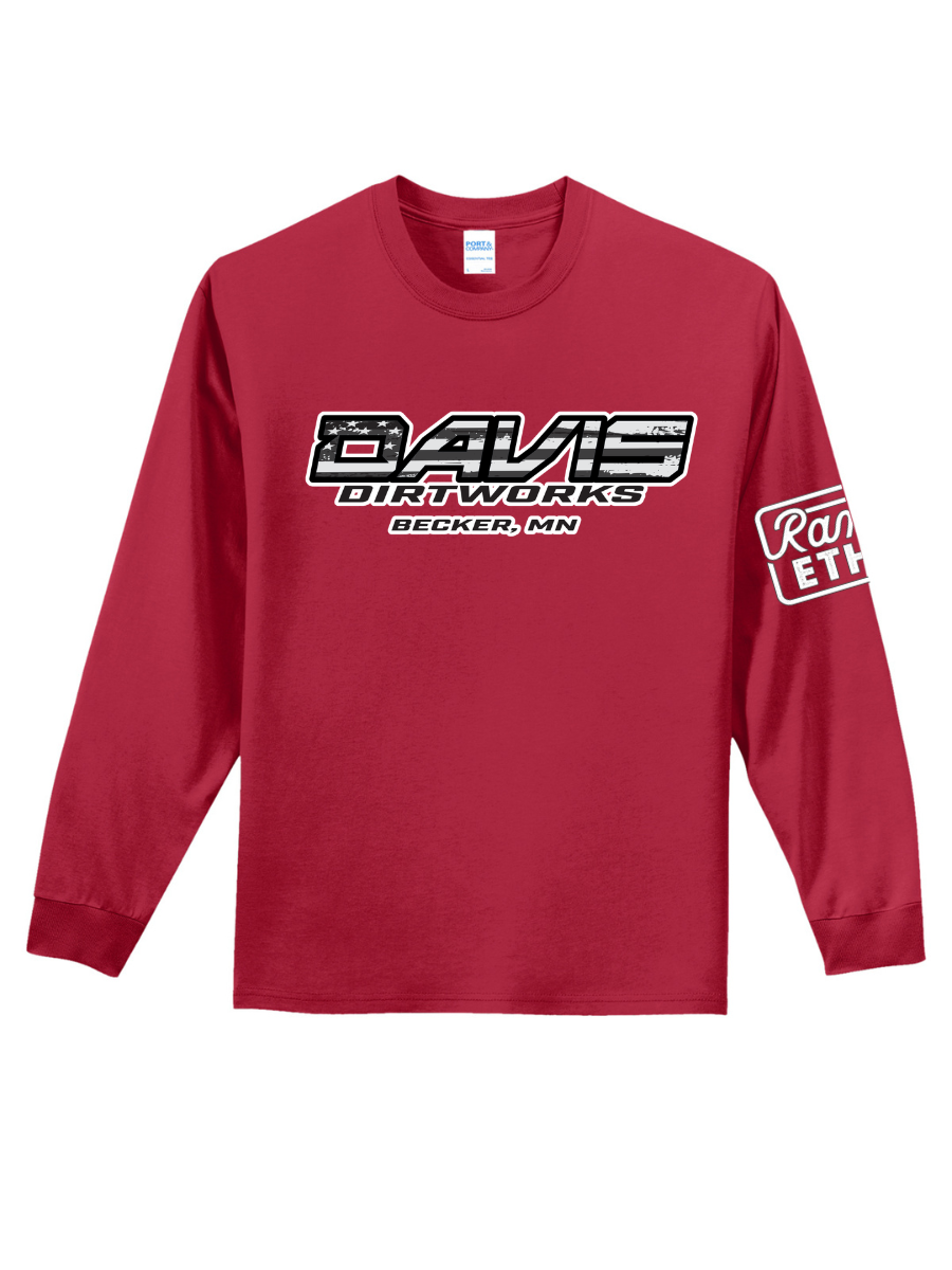 Davis Dirtworks Logo Long Sleeve