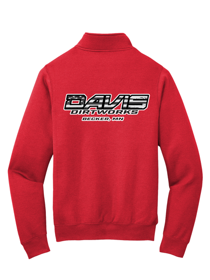 Davis Dirtworks Logo Quarterzip