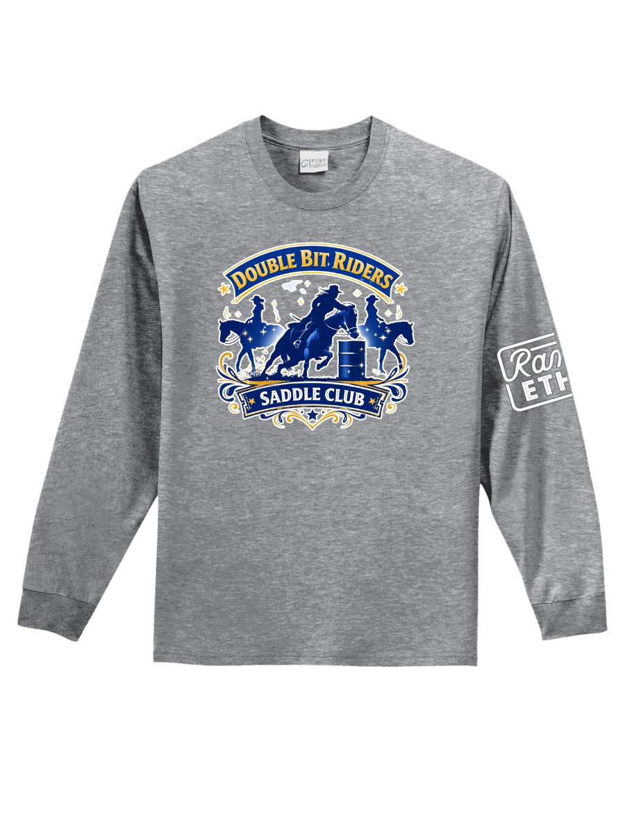 Double Bit Riders Logo Long Sleeve