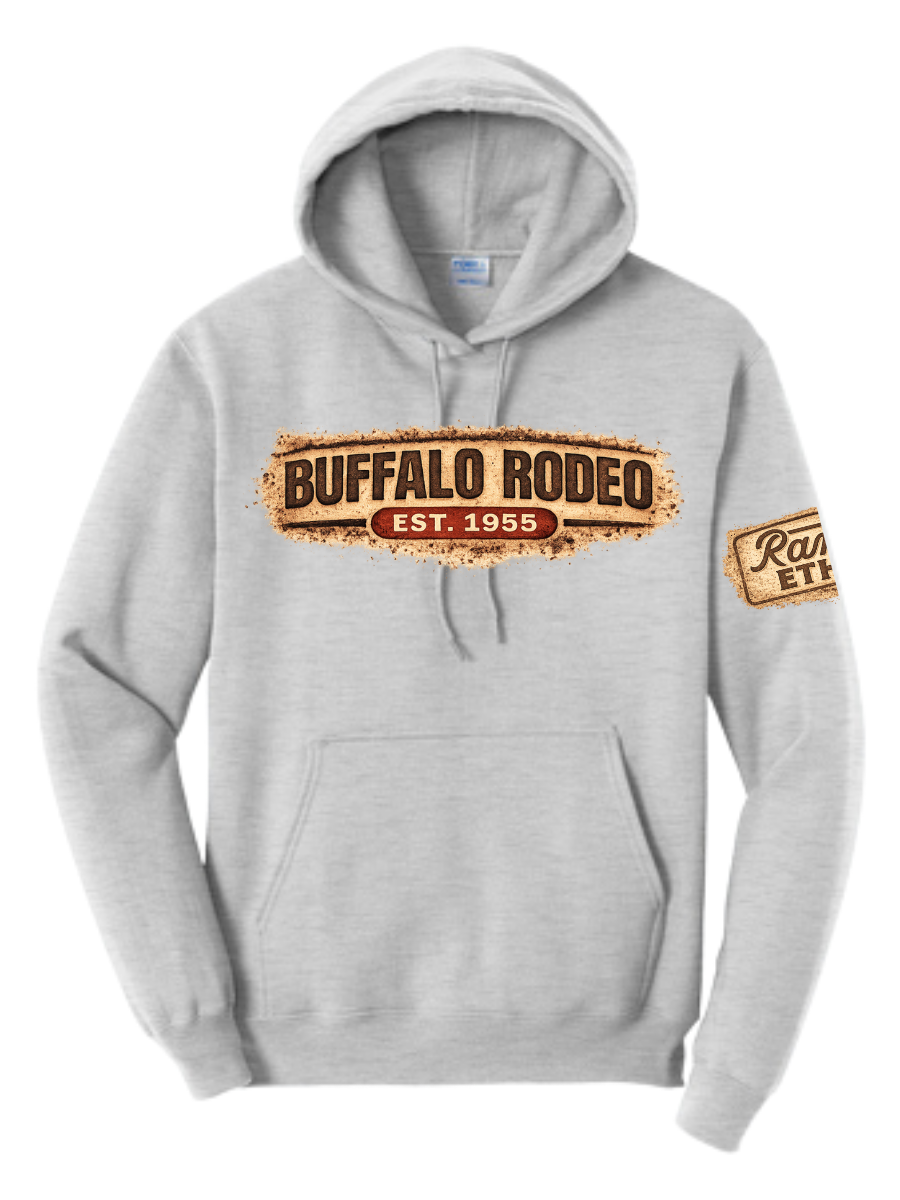 Buffalo Rodeo Dust Hoodie