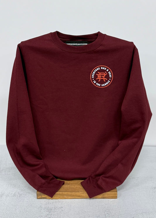 Maroon Logo Crewneck