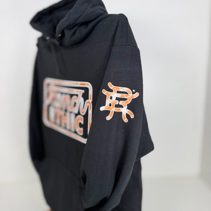 Orange Plaid Logo Items