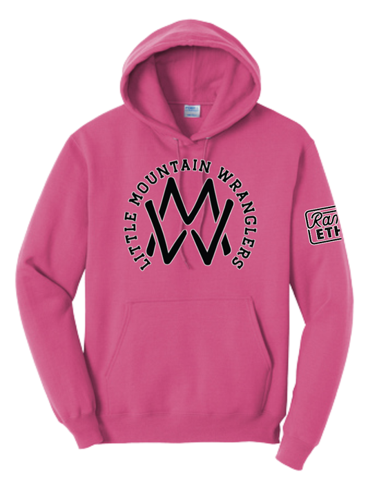 YOUTH Little Mountain Wranglers Logo Hoodie