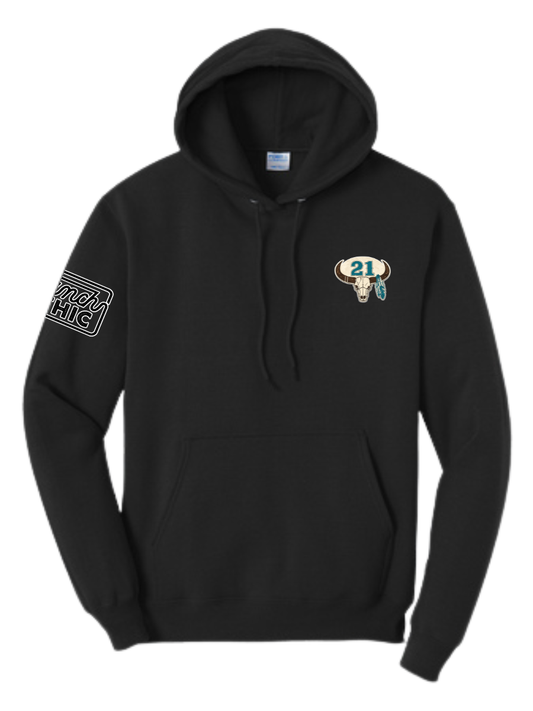 21 Horses Logo Hoodie
