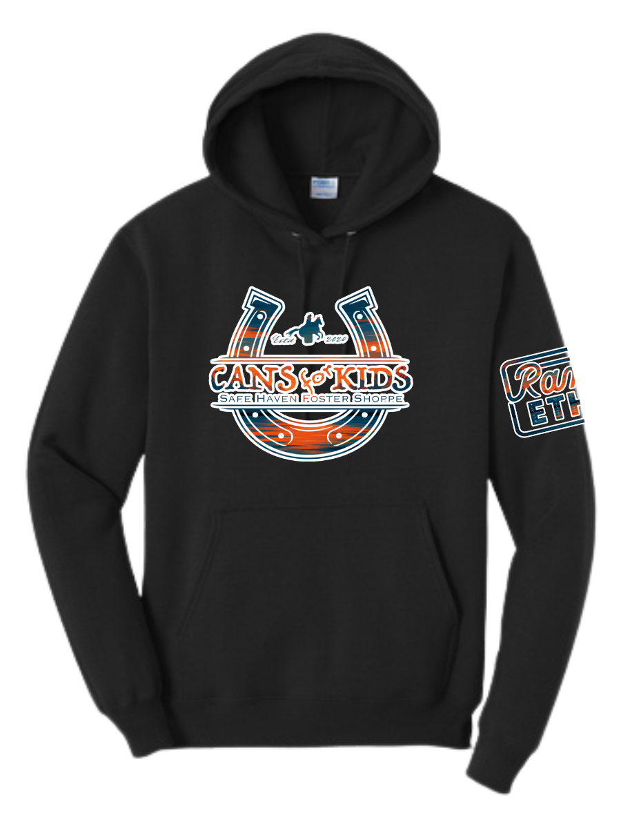 YOUTH Cans for Kids Sunset Logo Hoodie
