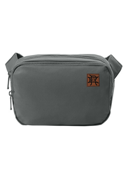 Double Zipper Logo Crossbody