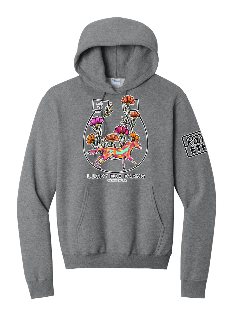 Lucky Fox Farms Logo Hoodie