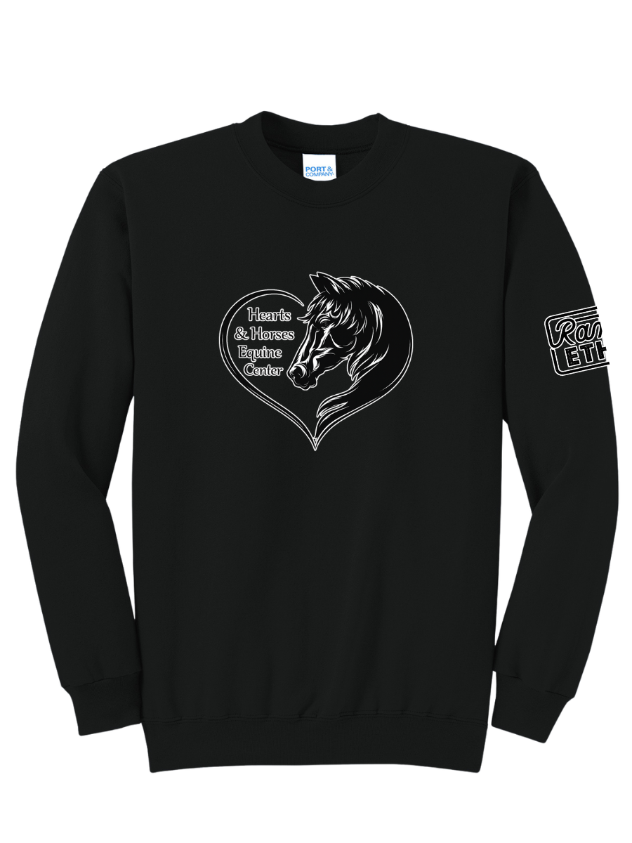 Hearts & Horses Logo Crewneck