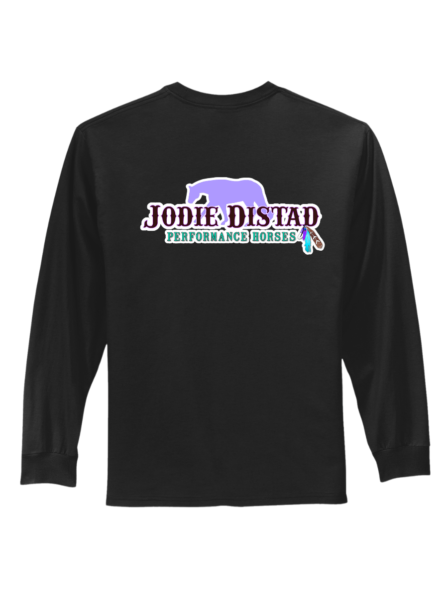 Jodie Distad Performance Horses Logo Long Sleeve