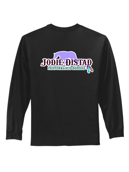 Jodie Distad Performance Horses Logo Long Sleeve