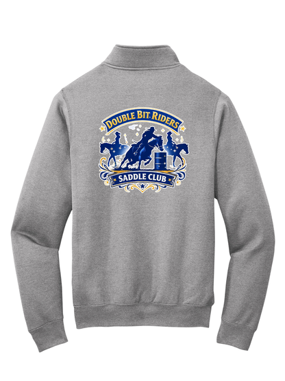 Double Bit Riders Logo Quarterzip