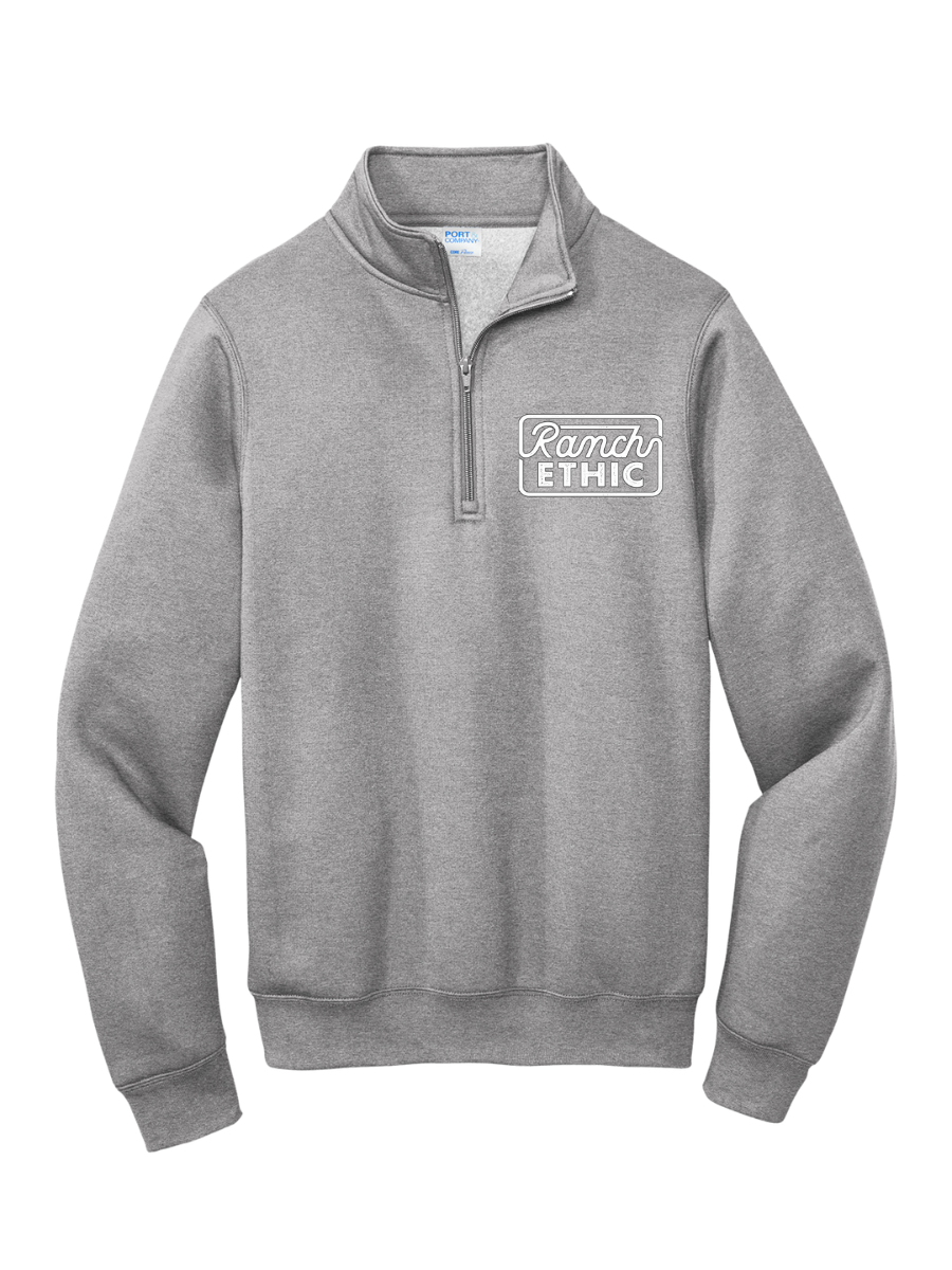 Double Bit Riders Logo Quarterzip