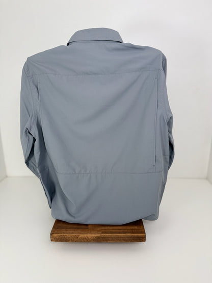 Breathable Grey Button Up UNISEX Sizes