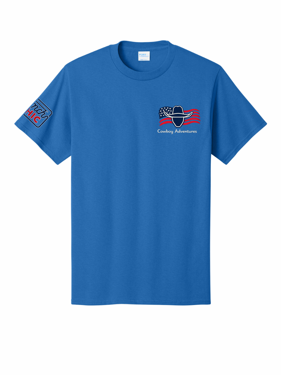 LIMITED EDITION Cowboy Adventures Flag Logo Tee