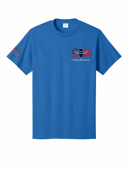 LIMITED EDITION Cowboy Adventures Flag Logo Tee