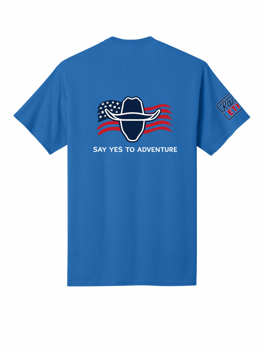 LIMITED EDITION Cowboy Adventures Flag Logo Tee