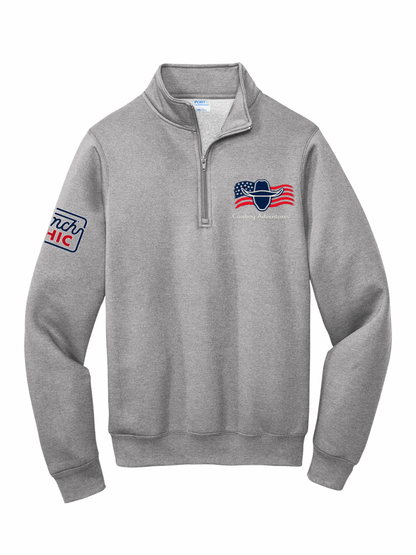 LIMITED EDITION Cowboy Adventures Flag Logo Quarterzip