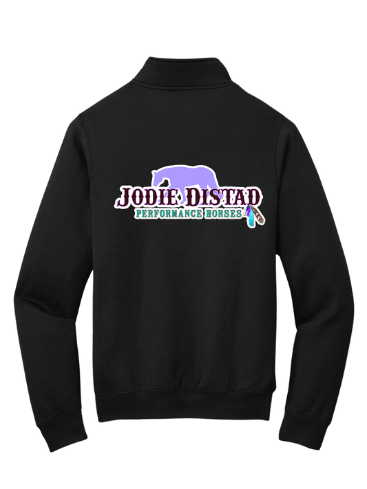 Jodie Distad Performance Horses Logo Quarterzip