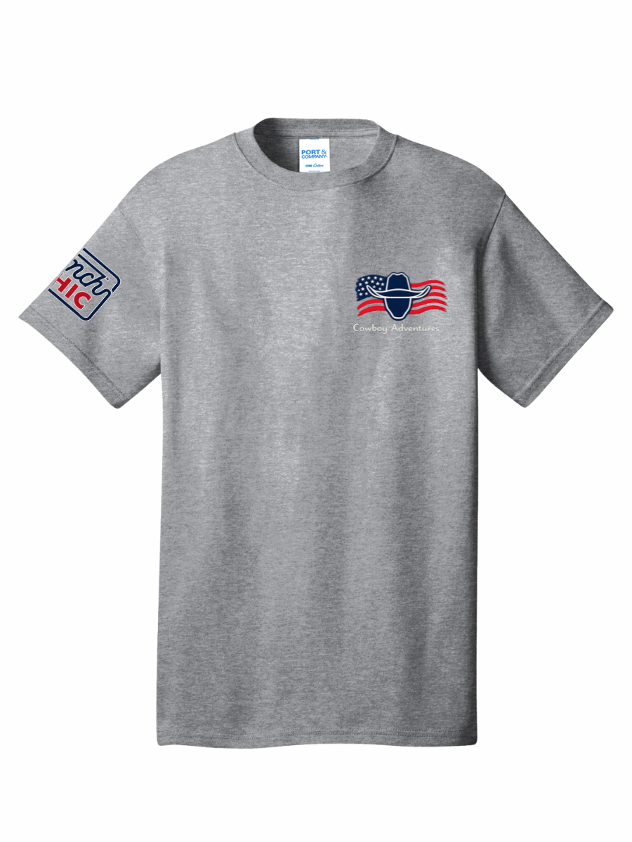 LIMITED EDITION Cowboy Adventures Flag Logo Tee