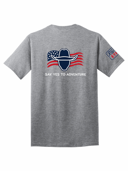LIMITED EDITION Cowboy Adventures Flag Logo Tee