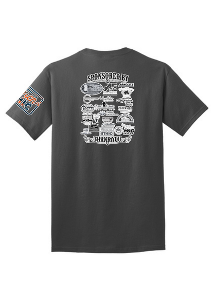 VOLUNTEERS - Cans for Kids Sunset Logo Tee