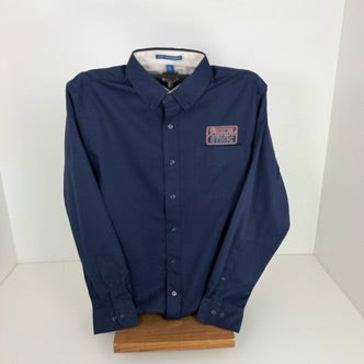 **Limited Edition Navy Button Up UNISEX Sizes