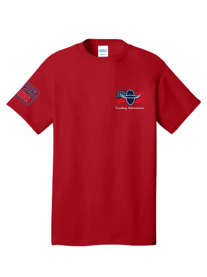LIMITED EDITION Cowboy Adventures Flag Logo Tee
