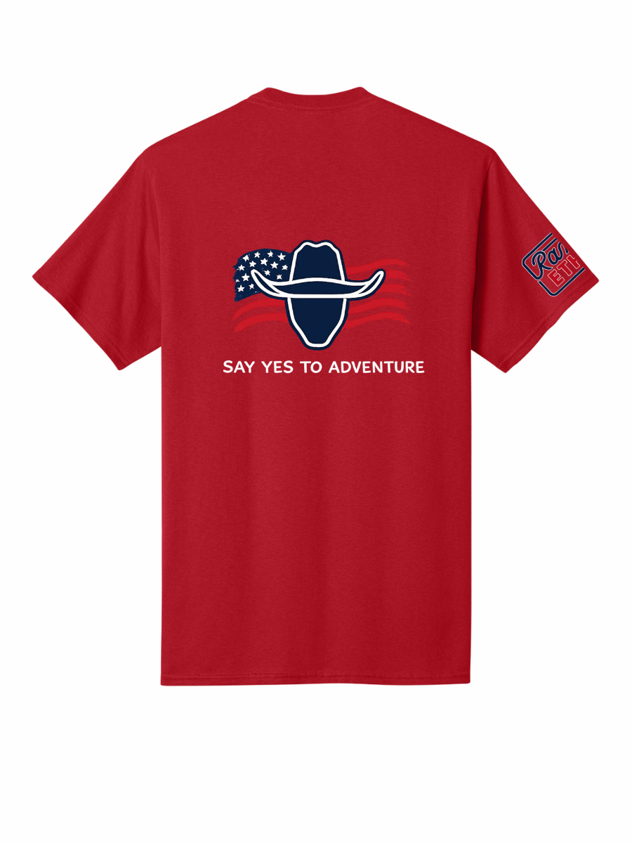 LIMITED EDITION Cowboy Adventures Flag Logo Tee