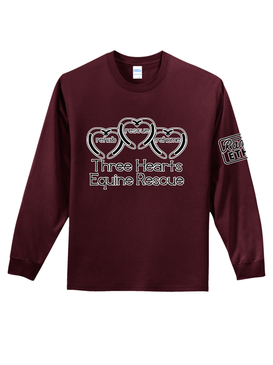 Three Hearts Logo Long Sleeve