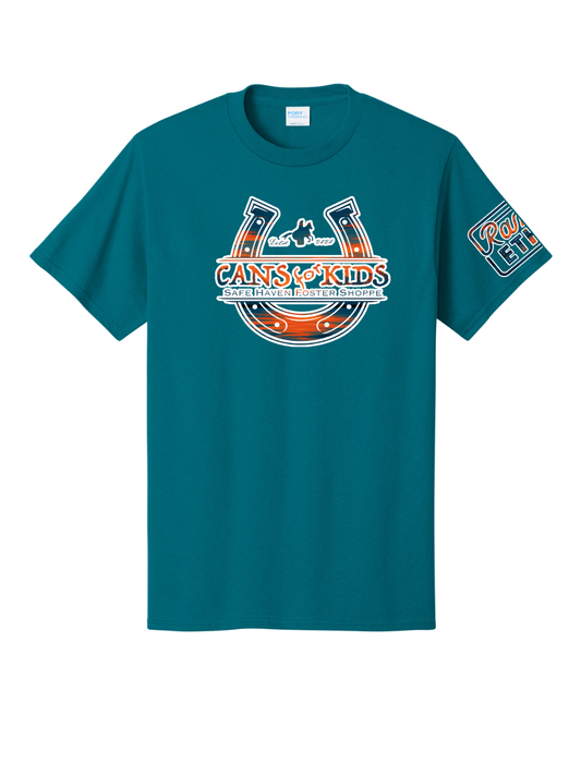 YOUTH Cans for Kids Sunset Logo Tee