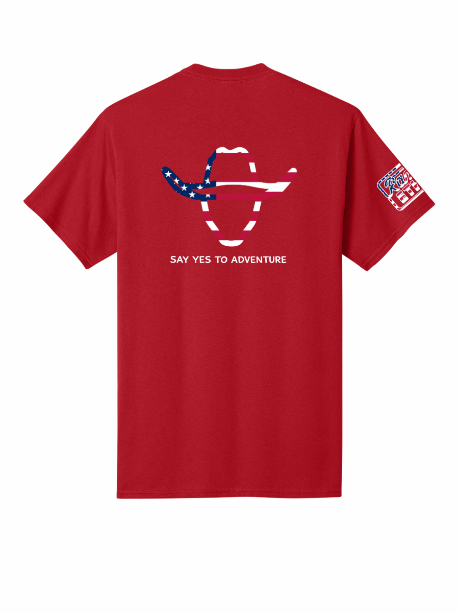 LIMITED EDITION Cowboy Adventures Patriotic Logo Tee