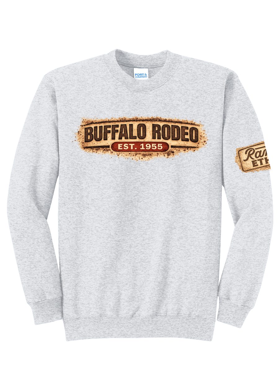 Buffalo Rodeo Dust Crewneck