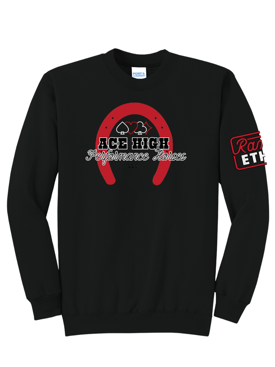 Ace High Logo Crewneck