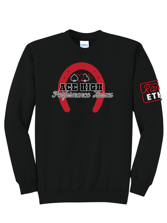 Ace High Logo Crewneck